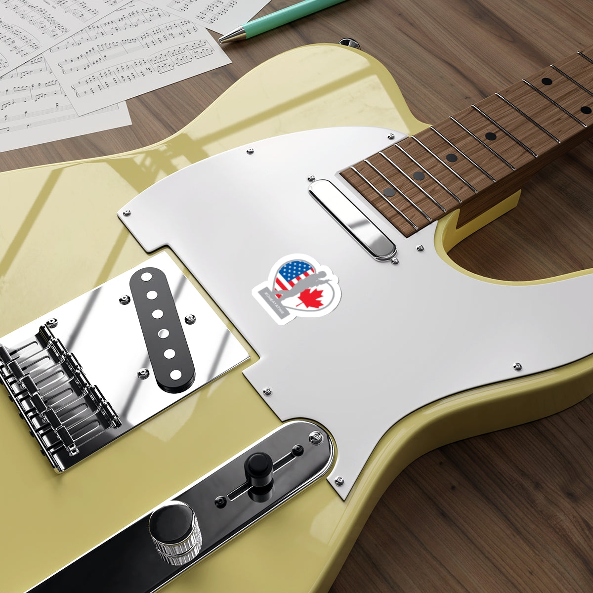 "Operation Motorsport" Signet (WHITE) Die-Cut Stickers