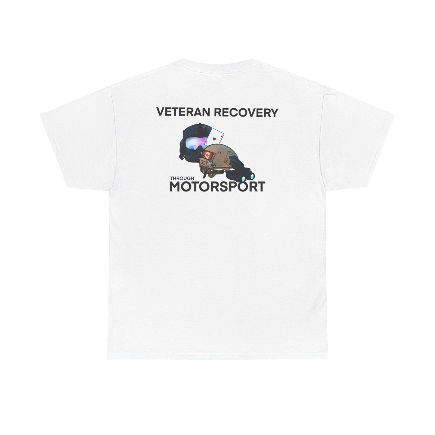 Unisex Cut & Sew Tee - Canada Edition Veteran Recovery Through Motorsport